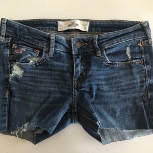 Hollister jean shorts